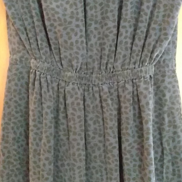 Silk Madewell dress blue womens size 4 - Picture 7 of 10